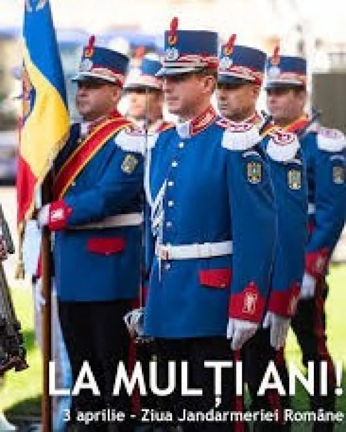 3 aprilie - Ziua Jandarmeriei Române