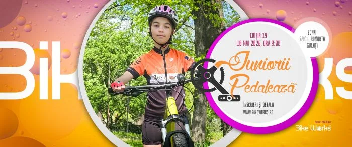 Asociația Bike Works a dat start înscrierilor la concursul „Juniorii Pedalează”