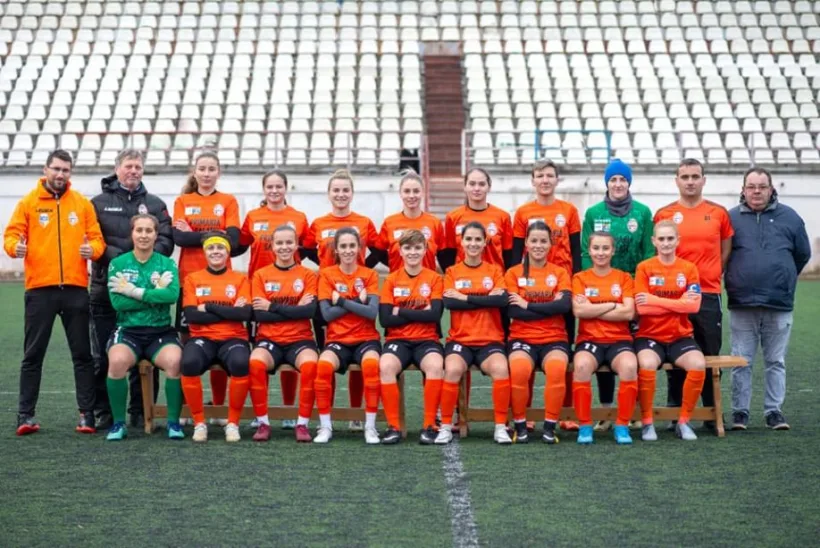 Un vis împlinit: FC Universitatea Galaţi, locul 2 în Liga 1 de fotbal feminin
