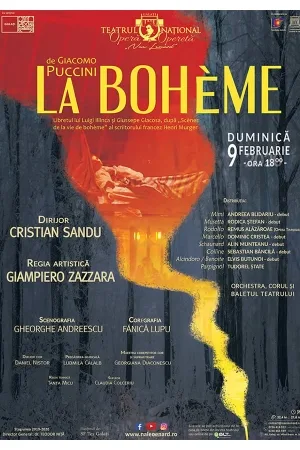 La bohème- o producție ce strălucește prin decorul Parisului de secol XIX
