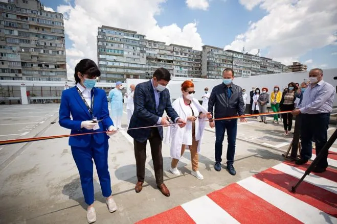 Prima parcare supraetajată din Galați a fost inaugurată. Obiectivul Consiliului Județean va fi unic în țară/Galerie foto