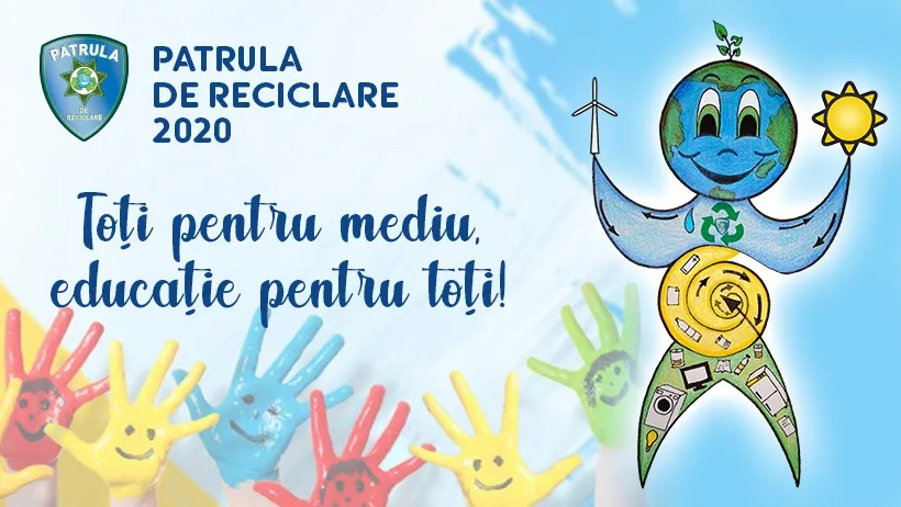O nouă campanie națională de reciclare a deșeurilor a fost demarată în școli