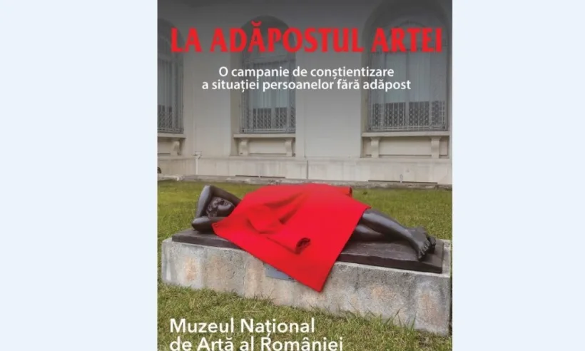 „La adăpostul artei”-  campanie de conștientizare a situației persoanelor fără adăpost