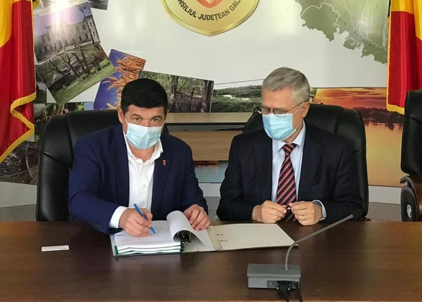 Sistemul modern de gestionare a deșeurilor prinde contur. Consiliul Județului Galați a semnat contractul privind investiția de la Valea Mărului