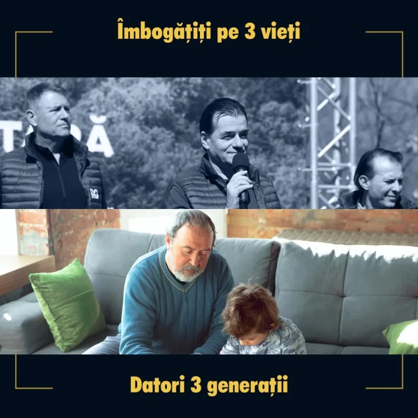 Ciolacu: "Iohannis vindea țării iluzii de pe terenul de golf, dar în realitate, Orban și Cîțu îngropaseră economia"