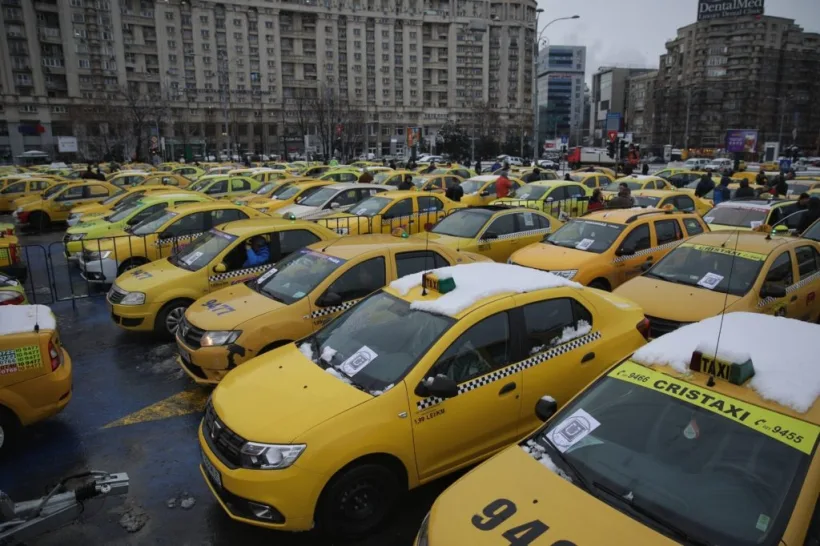 Taximetriști gălățeni au ”regulament de pandemie”