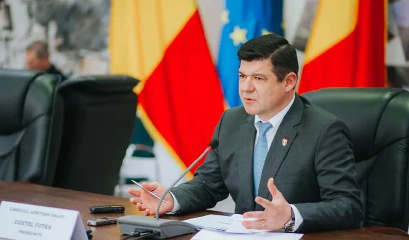 Unitatea de Primiri Urgențe a Spitalului Județean din Galați, în șantier. Clădirea este extinsă și modernizată