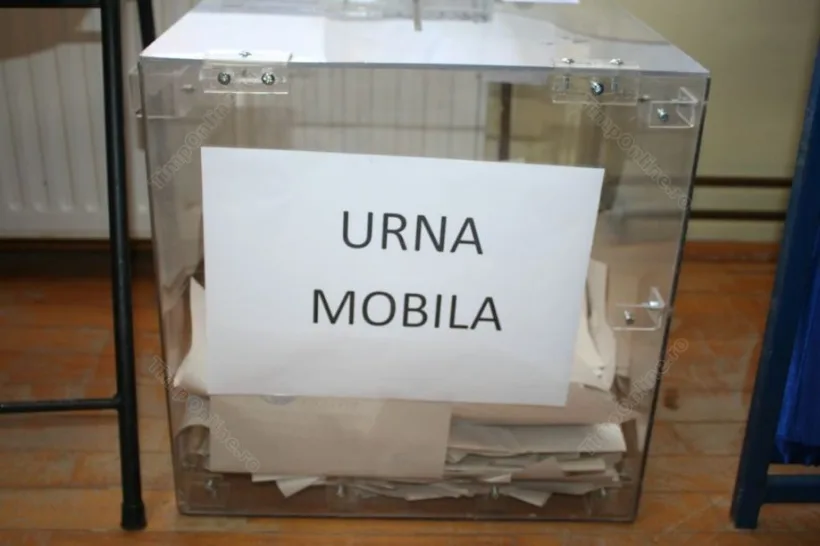 Cum se folosește urna mobilă
