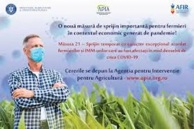 S-a încheiat perioada solicitărilor financiare pentru fermierii afectați de Covid-19