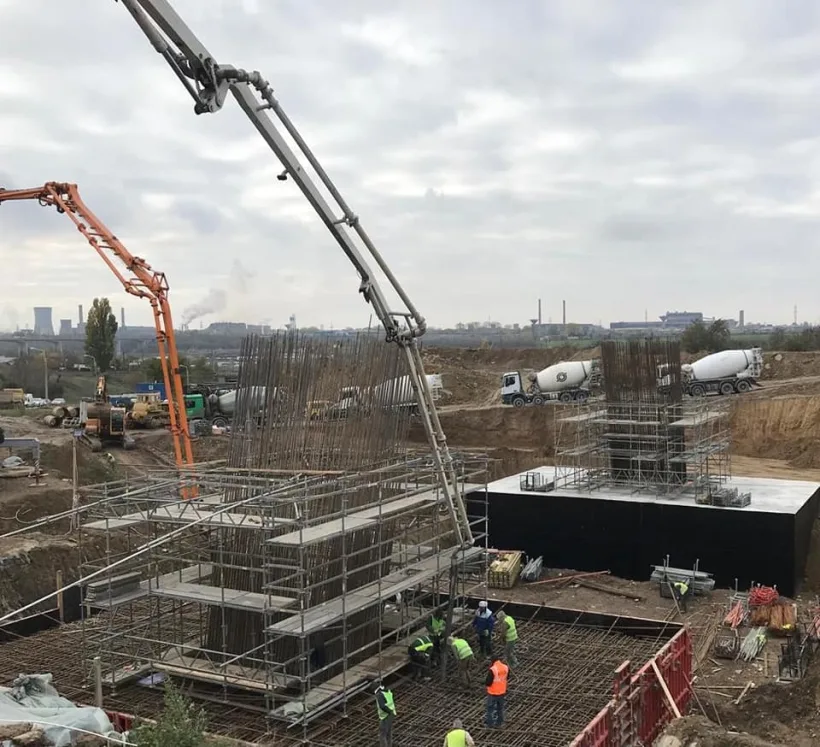 Iarna nu oprește lucrările la infrastructura din Galați