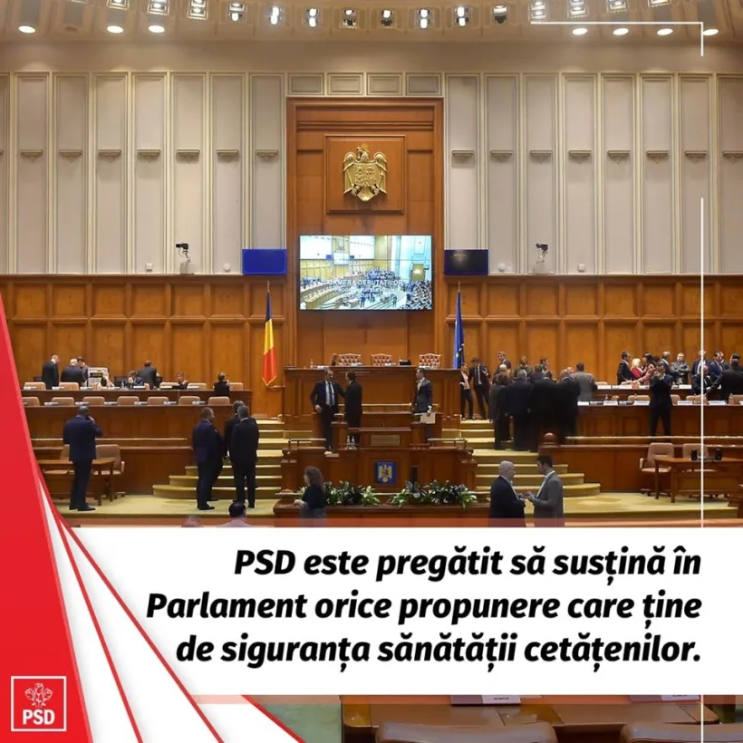 PSD: Prioritatea tuturor politicienilor trebuie să fie sănătatea și siguranța românilor!