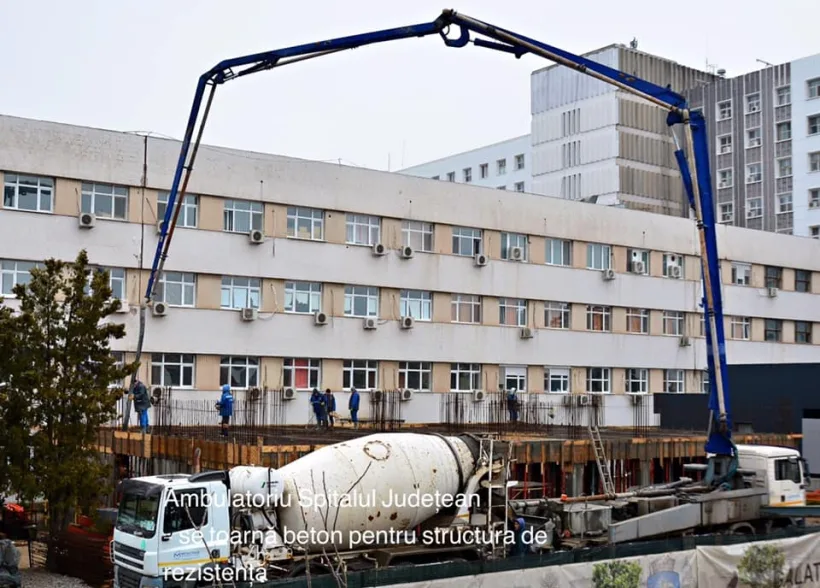 Galerie foto/Investiții în sănătate, la Galați. Ambulatoriile de la Spitalul de Pneumoftiziologie şi Spitalul Judeţean se extind și se modernizează