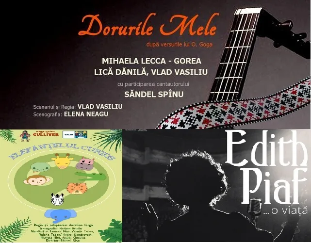 În weekend, cu poezie pe acorduri folk sau povestea unei celebrități mondiale în limbaj liric