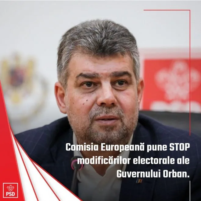 Comisia Europeană spune STOP modificărilor electorale făcute de Guvernul PNL!