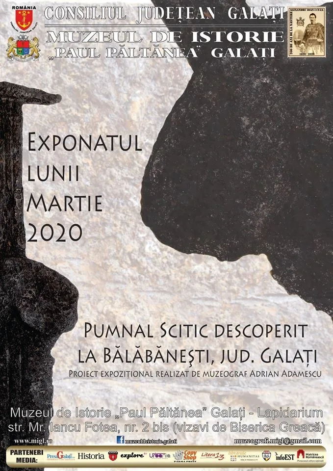 Exponatul lunii martie, la Muzeul de Istorie Galați