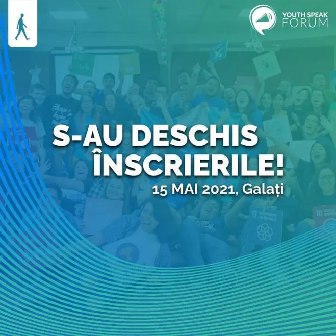 Au început înscrierile pentru YouthSpeak Forum