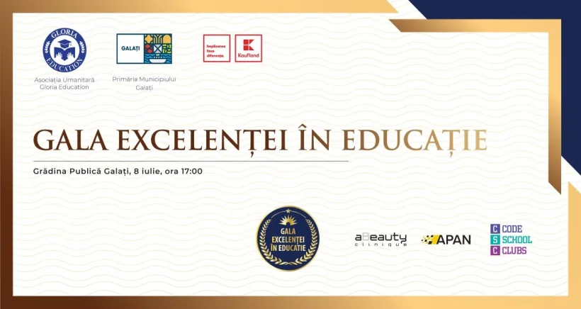 Prima ediție a Galei Excelenței în Educație