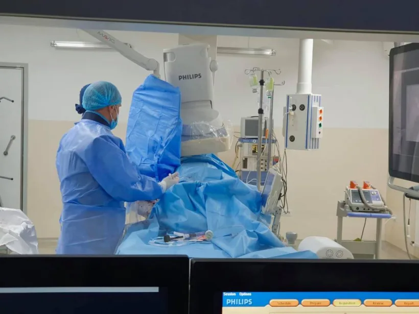 SJG este singura unitate medicală din regiune unde se realizează cardiologie intervențională