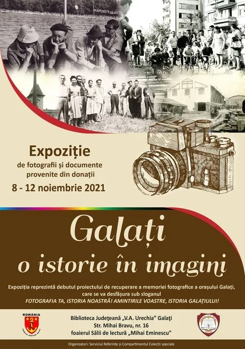 Fotografia ta, istoria noastră! Amintirile voastre, istoria Galaţiului!