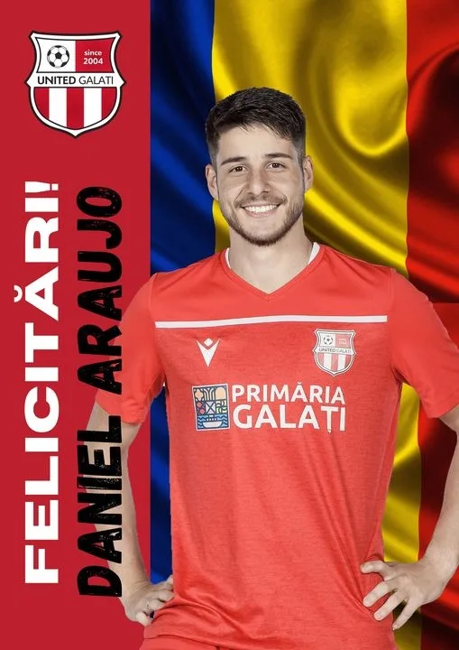 Brazilianul Daniel Araujo şi-a luat cetăţenia română