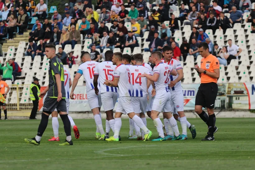 Oţelul a câştigat la Suceava prima manşă din semifinala barajului de promovare