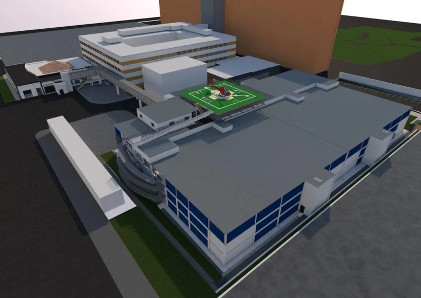 Consiliul Județean a semnat contractul pentru construirea unui heliport medical și extinderea parcării supraetajate de la Spitalul Clinic de Urgență