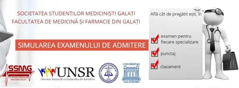 Proiect SSMG: Simulare Examen de Admitere la Medicină