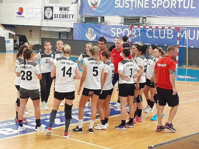 Înfrângere amicală pe semicerc pentru CSM Galați