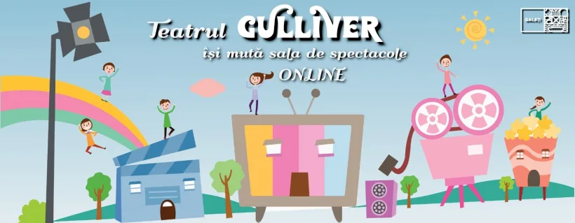 Teatrul Gulliver: Astăzi, online, spectacolul: "De mână cu tine!"