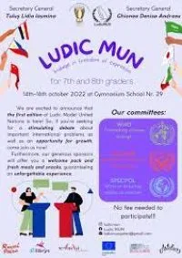LudicMUN - simularea conferințelor ONU la Școala 29