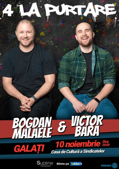 Comedia vine la Galaţi
