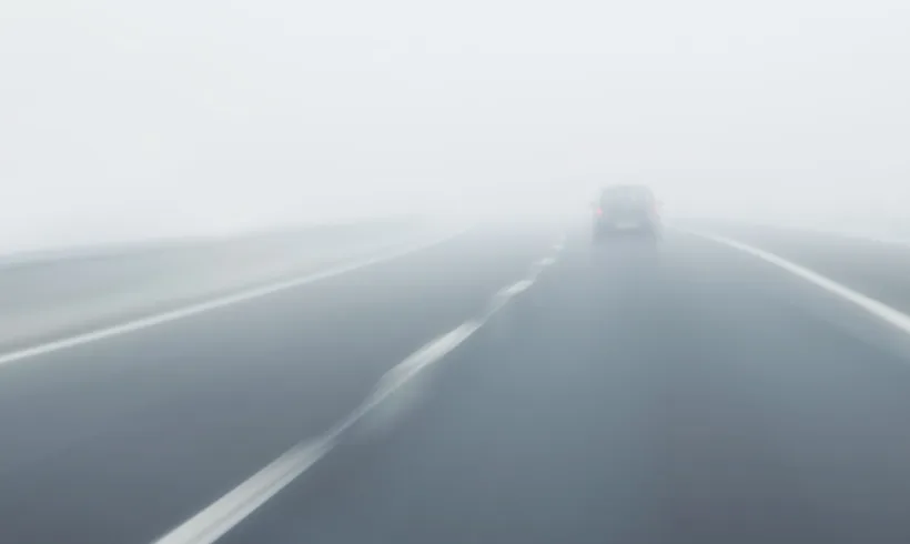 Cd galben de ceață în județul Galați