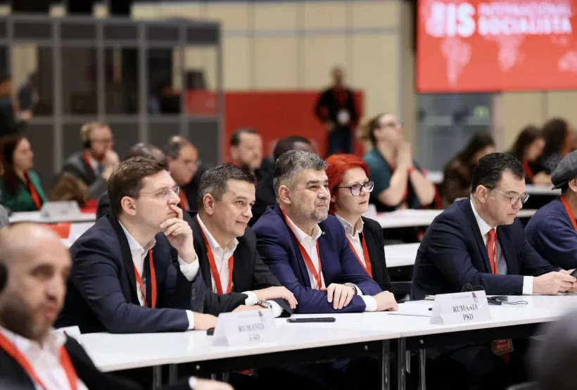 Marcel Ciolacu a fost ales vicepreședinte al Internaționalei Socialiste pentru Europa Centrală și de Est