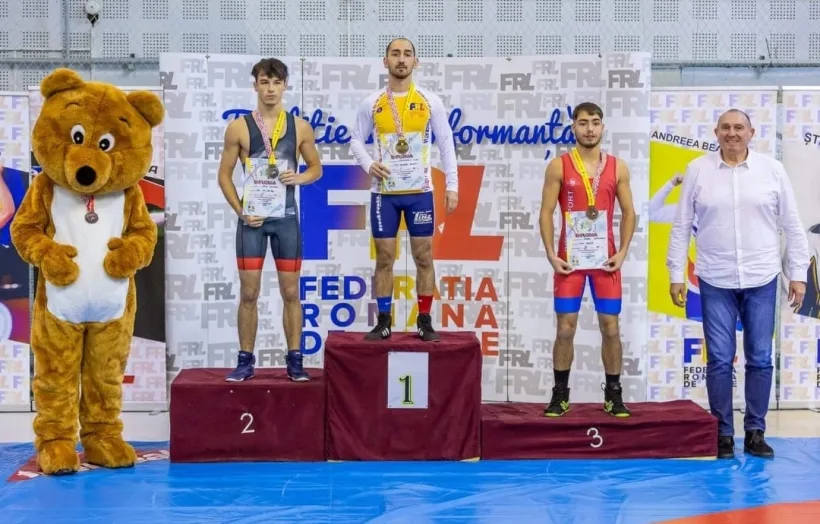 Gălăţeanul Constantin Neagu, campion naţional la lupte libere