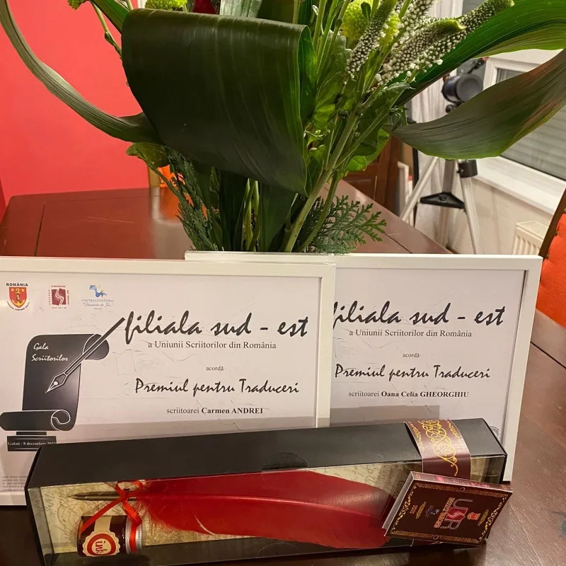 Două cadre didactice de la UDJG, premiate la „Gala Scriitorilor”