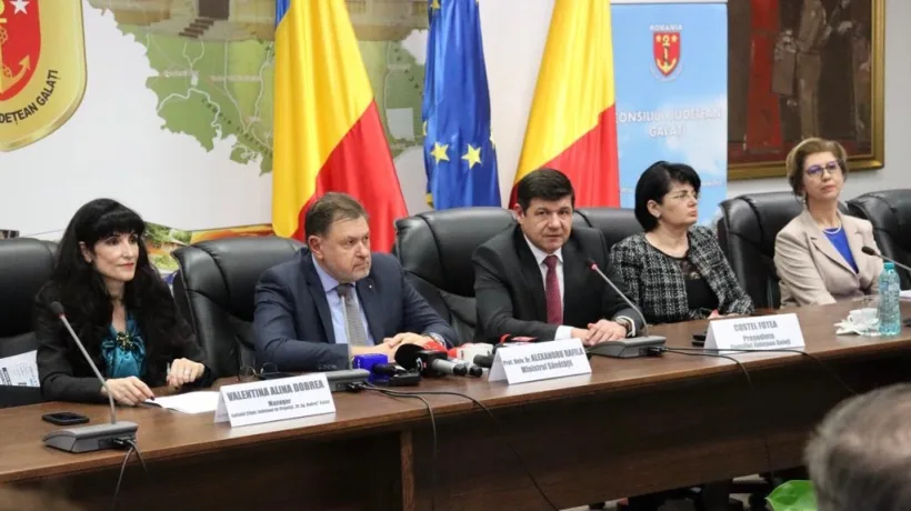 Ministrul Sănătății, Alexandru Rafila: Cred că este nevoie de un spital nou la Galați
