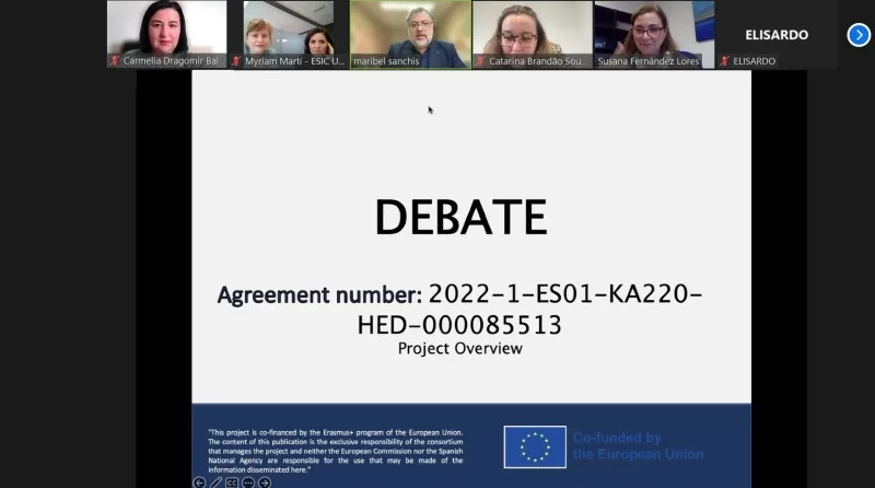 Au demarat activitățile în cadrul proiectului E+ DEBATE