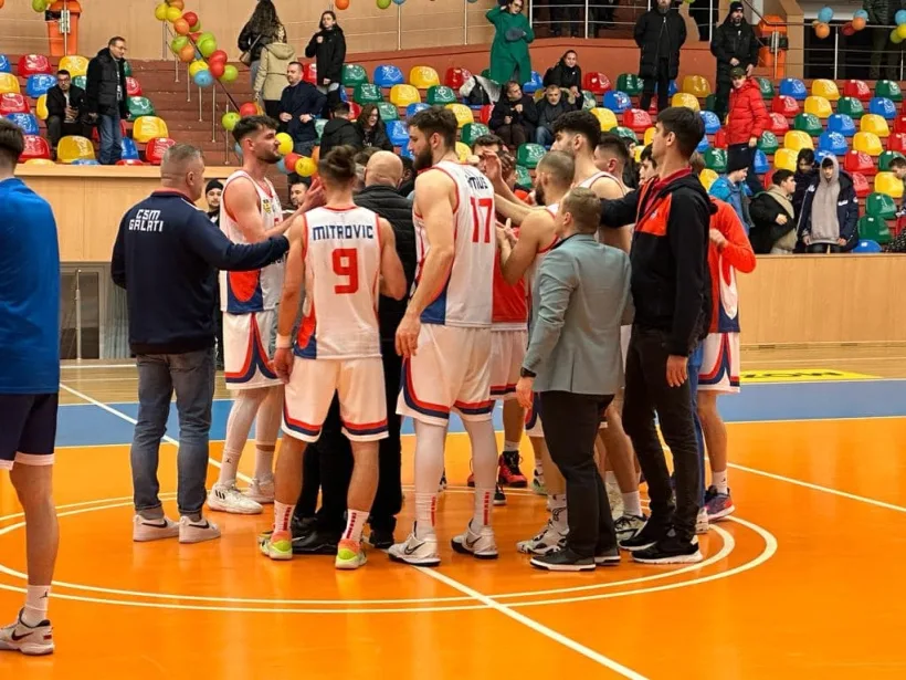 Baschetbaliştii de la CSM Galaţi caută prima victorie din 2023