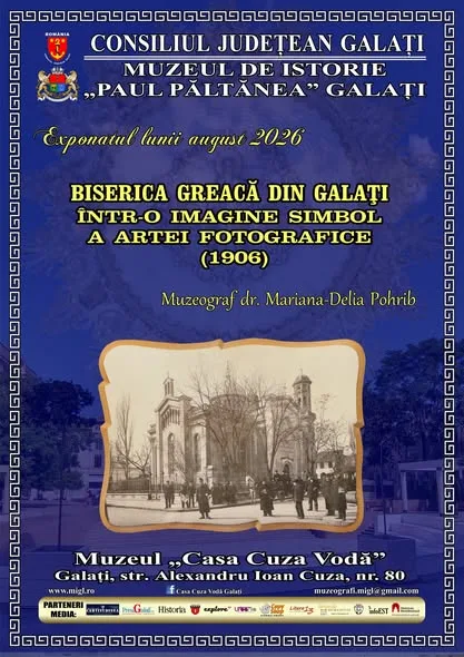 Exponatul lunii august 2026 la Muzeul de Istorie „Paul Păltănea” Galați